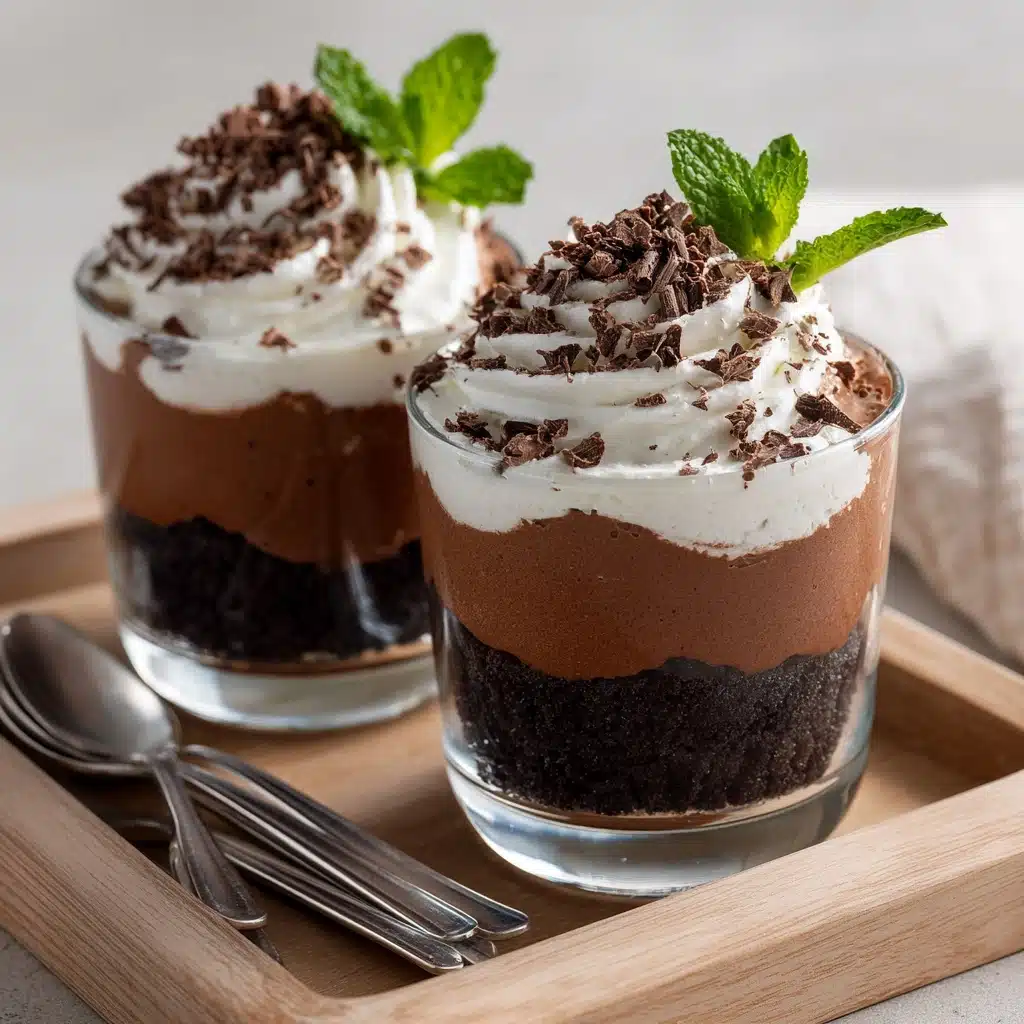 Chocolate Hazelnut Mascarpone Cups Recipe - Recipe Image