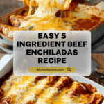5 Ingredient Beef Enchiladas Recipe