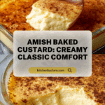 Amish Baked CustardIngredients Recipe