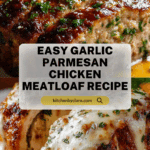 Melt-in-Your-Mouth Garlic Parmesan Chicken Meatloaf Recipe
