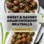 Asian Meatballs Crockpot Recipe