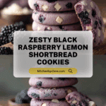 Black Raspberry and Lemon Shortbread Cookies Recipe