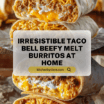 Taco Bell Beefy Melt Burrito Recipe