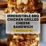 BBQ Chicken Grilled Cheese Sandwich Recipe