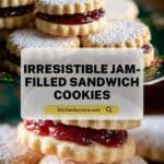Jam Filled Sandwich Cookies (Zirochki) Recipe
