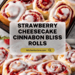 Strawberry Cheesecake Cinnabon Rolls Recipe