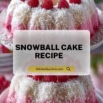 Snowball Cake Recipe
