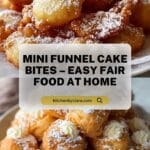 Funnel Cake Bites Recipe