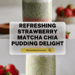 Strawberry Matcha Chia Pudding Recipe