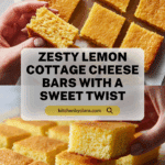 Lemon Cottage Cheese Bars Recipe