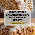 Banana Pudding Rice Krispie Treats Recipe