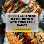Japanese Katsu Bowls with Tonkatsu Sauce Recipe