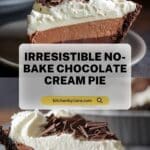 No-Bake Chocolate Cream Pie Recipe