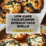 Cauliflower Spinach Taco Shells Recipe