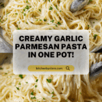 Garlic Parmesan Pasta (One Pot!) Recipe