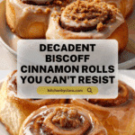 Biscoff Cookie Butter Cinnamon Rolls Recipe