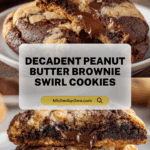 Peanut Butter Brownie Swirl Cookies Recipe