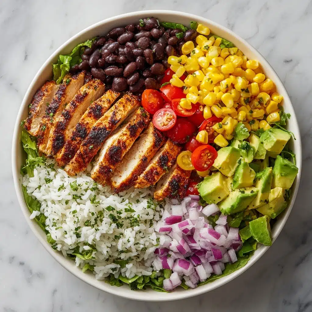 Chicken Burrito Protein Bowl Recipe - Recipe Image