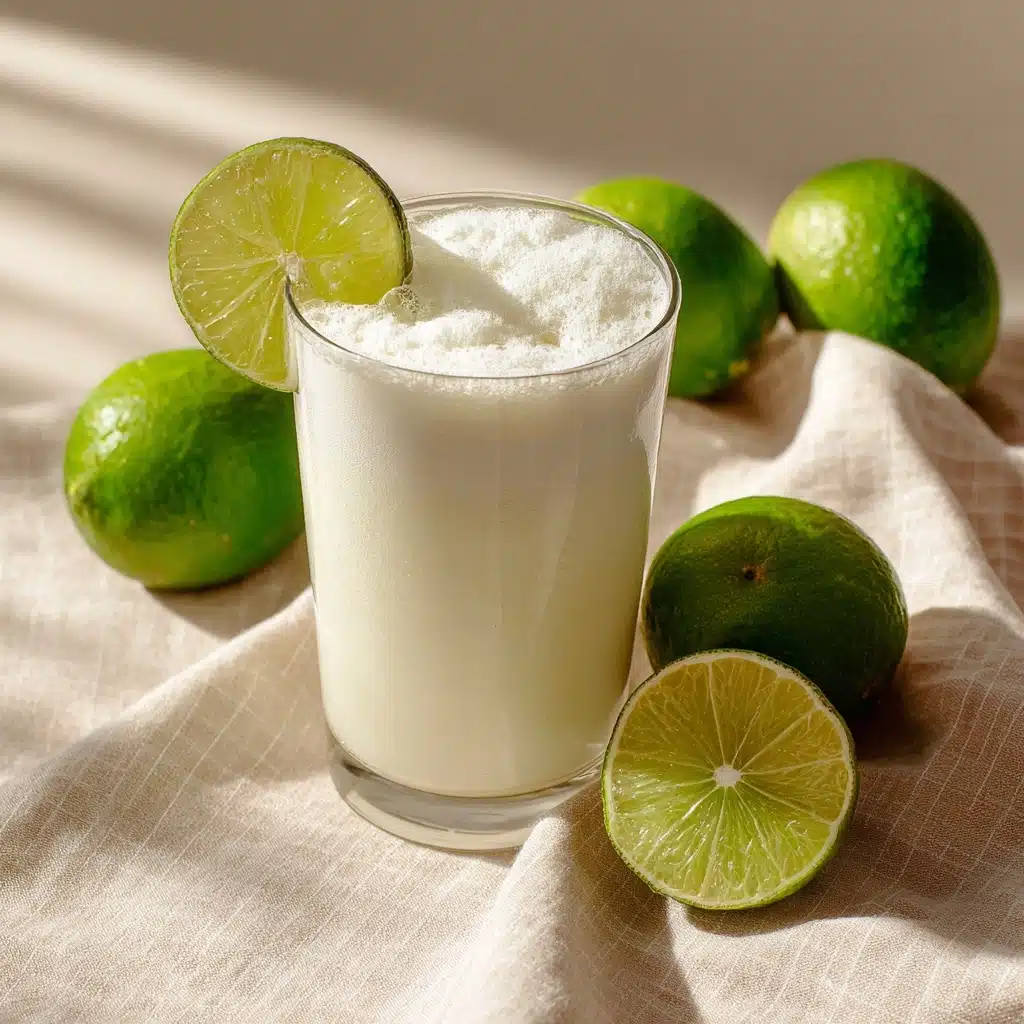 Limonada de Coco Colombian Lime and Coconut Drink Recipe