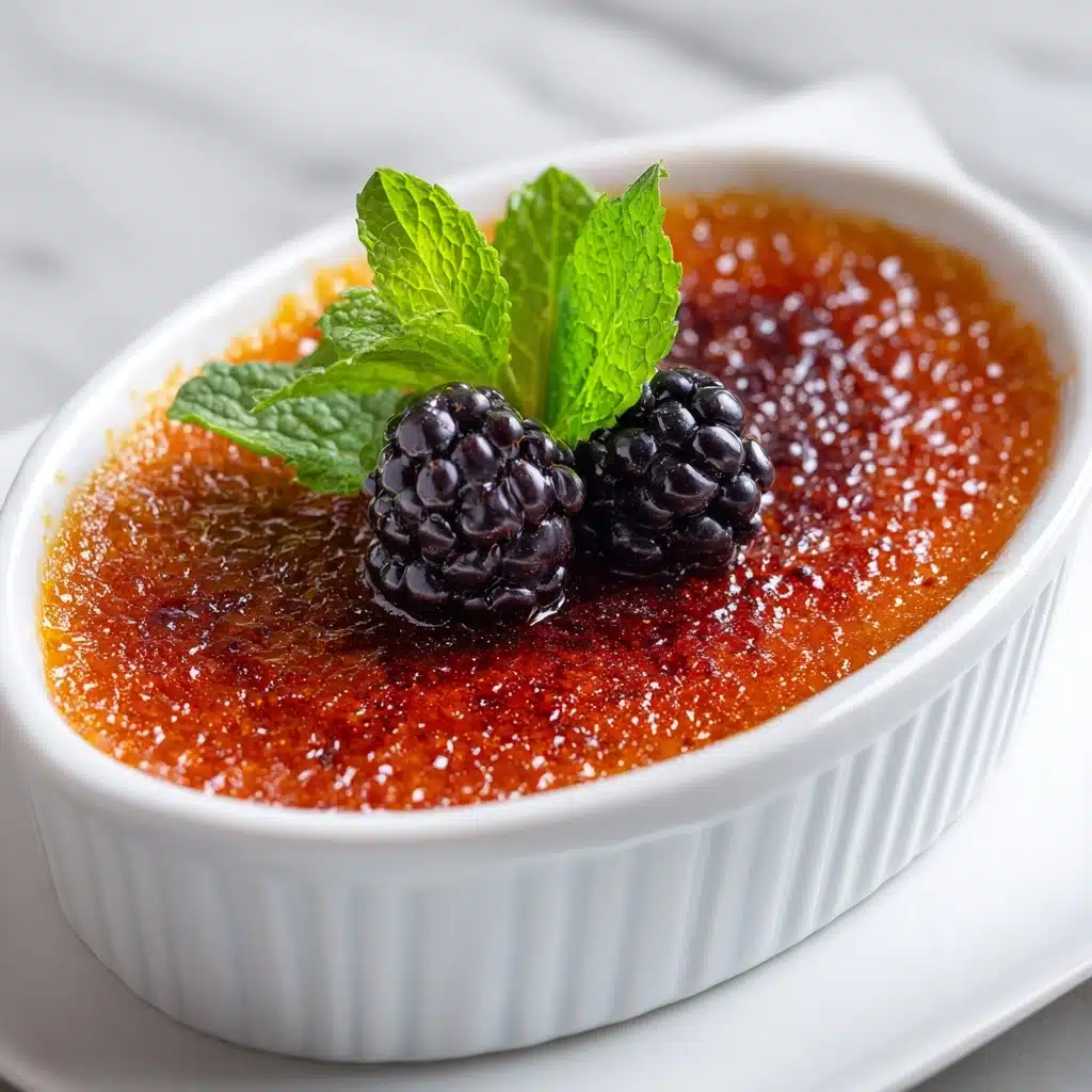 Blackberry Creme Brulee Recipe