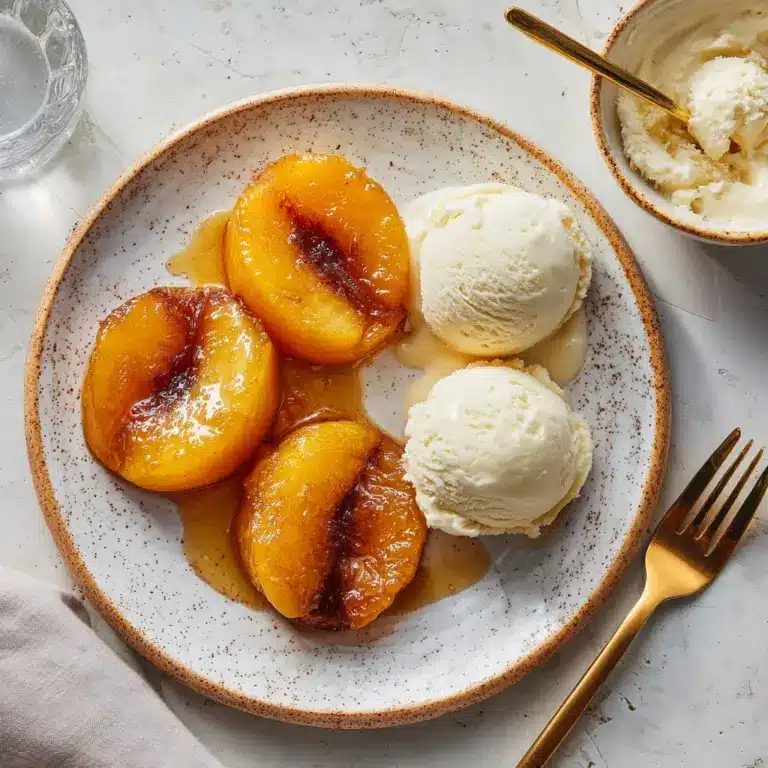Air Fryer Peaches Recipe