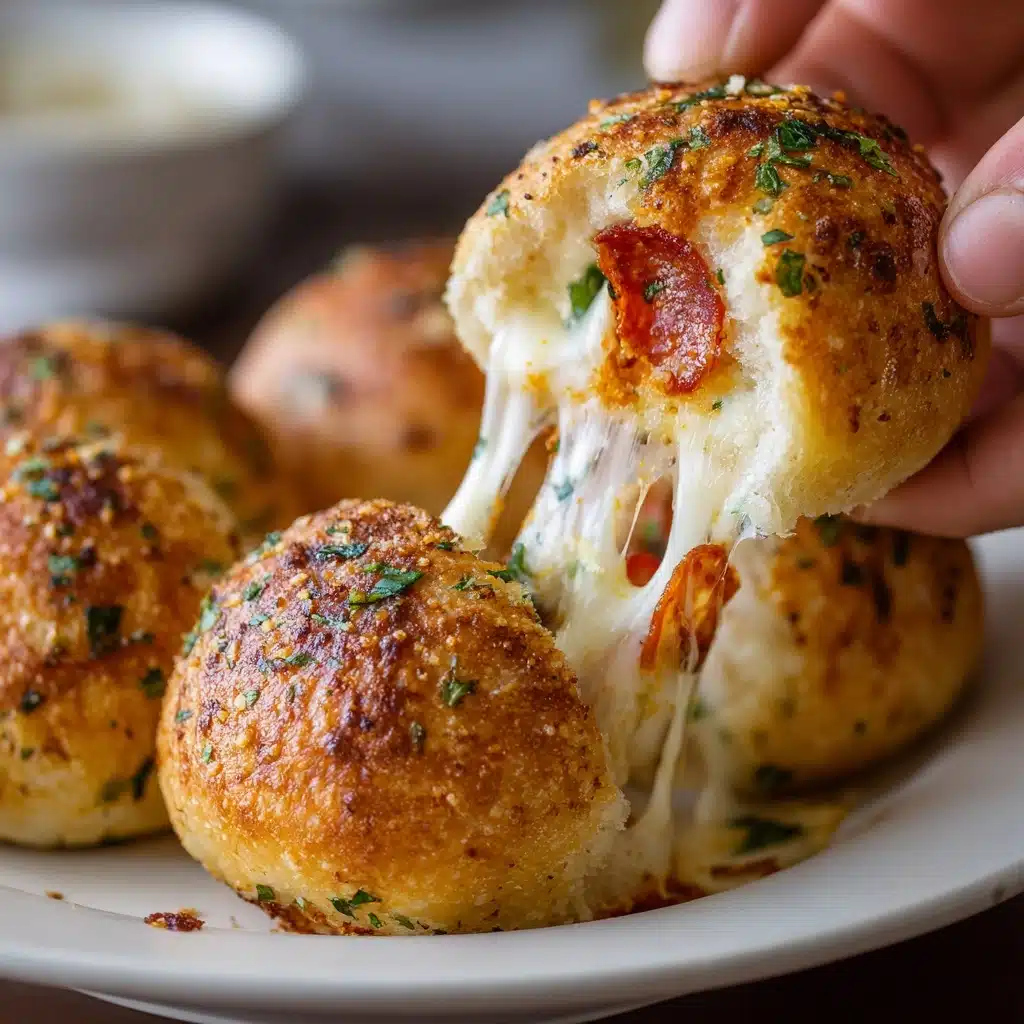 Air Fryer Pizza Bombs Recipe