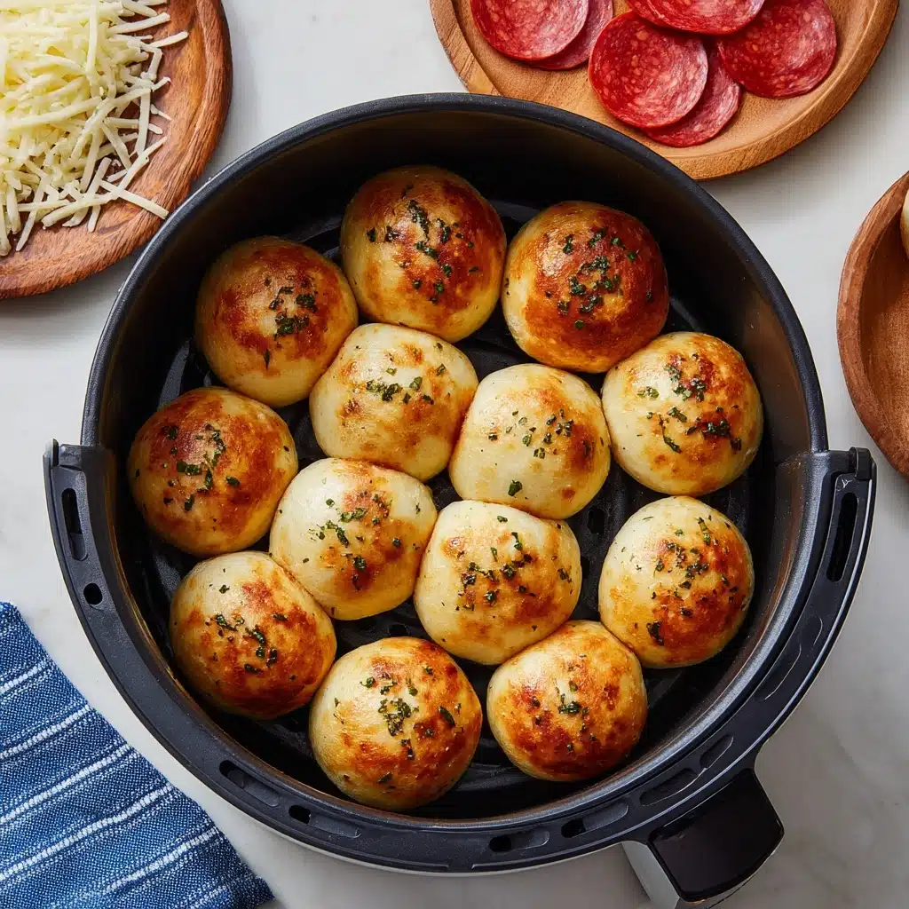 Air Fryer Pizza Bombs Recipe - Recipe Image