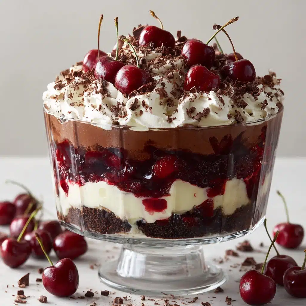 Black Forest Trifle Recipe - Recipe Image