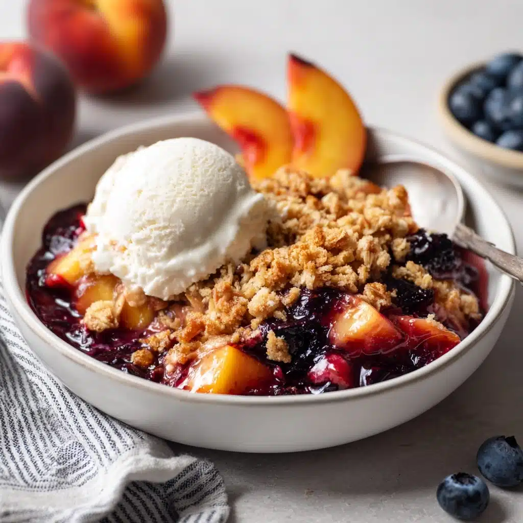 Blueberry Peach Crumble Recipe