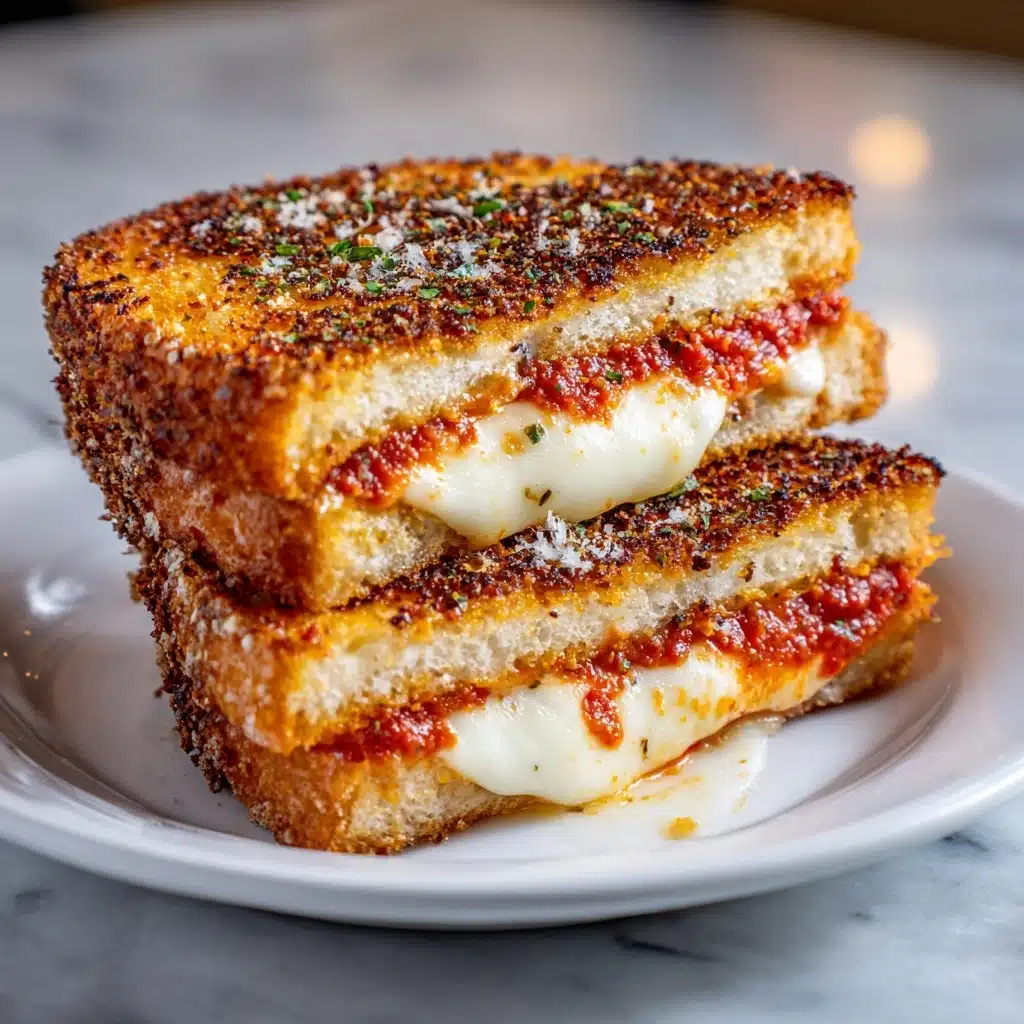 Pizza Cottage Cheese Grilled Cheese Recipe
