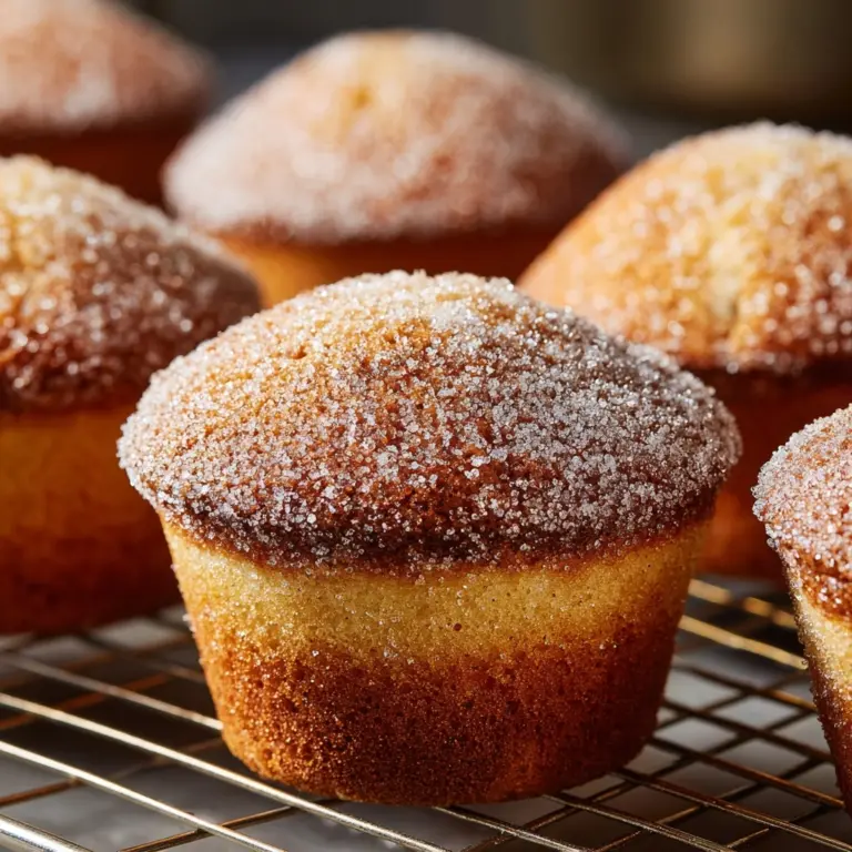 Cinnamon Sugar Donut Muffins Recipe