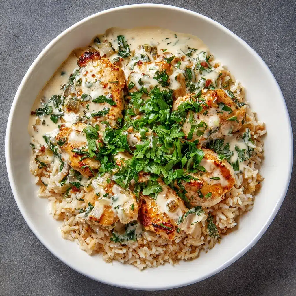 Basil Chicken in Coconut Curry Sauce Recipe