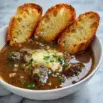 French Onion Beef Short Rib Soup Recipe