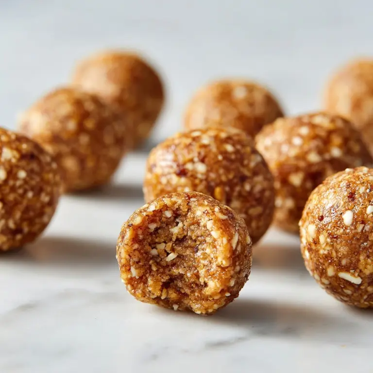 Salted Caramel Apple Energy Balls (Vegan + Gluten-Free) Recipe