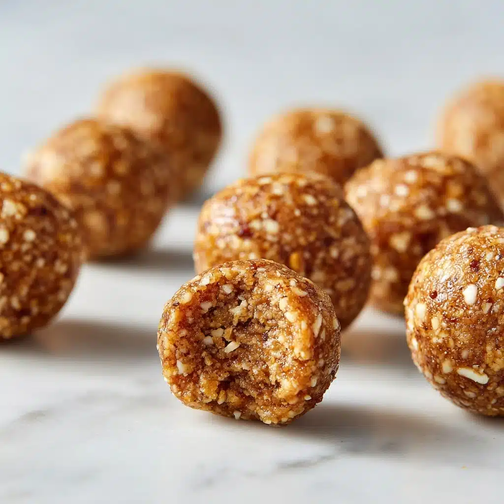 Salted Caramel Apple Energy Balls (Vegan + Gluten-Free) Recipe