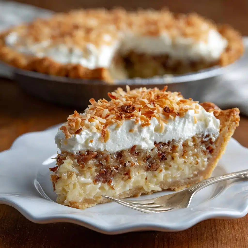 Cream of Coconut Pecan Pie Recipe