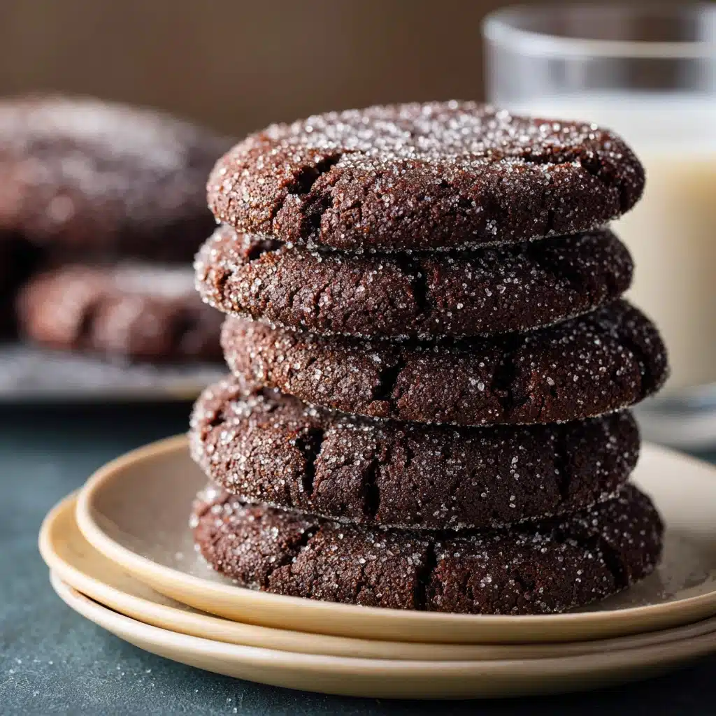 Chocolate Sugar Cookies Recipe - Recipe Image