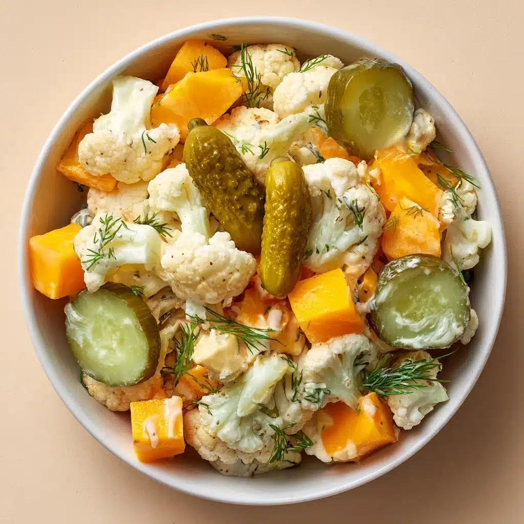 Dill Pickle Salad With Cauliflower Recipe - Recipe Image