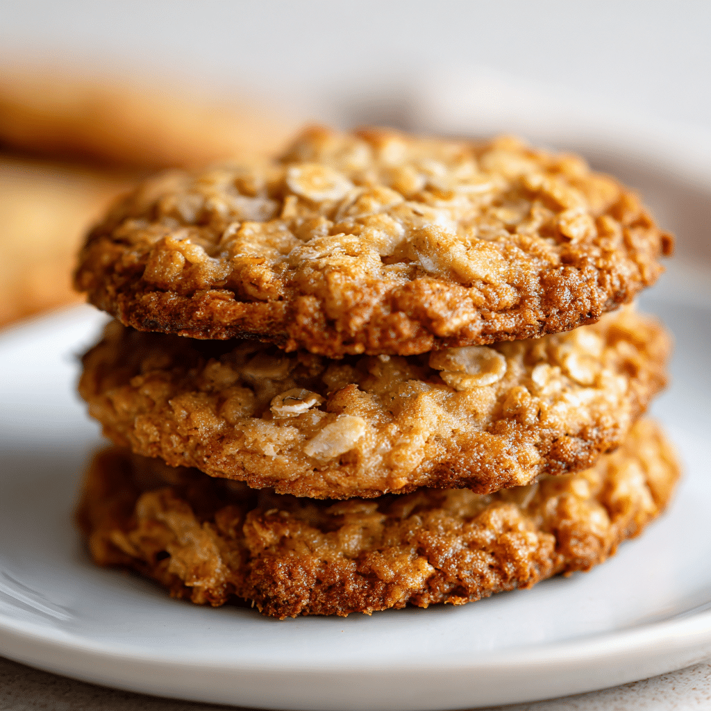 Low Sugar Applesauce Oatmeal Cookies Recipe - Recipe Image