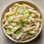 Healthy Cucumber Pasta Salad Recipe