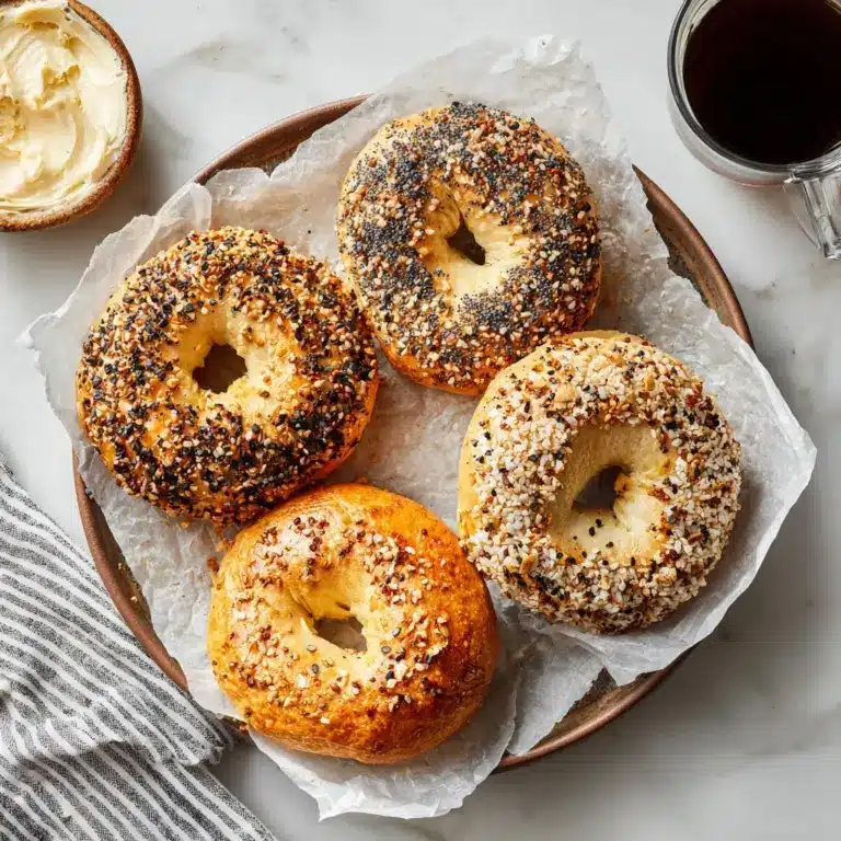 Air Fryer Protein Bagels Recipe
