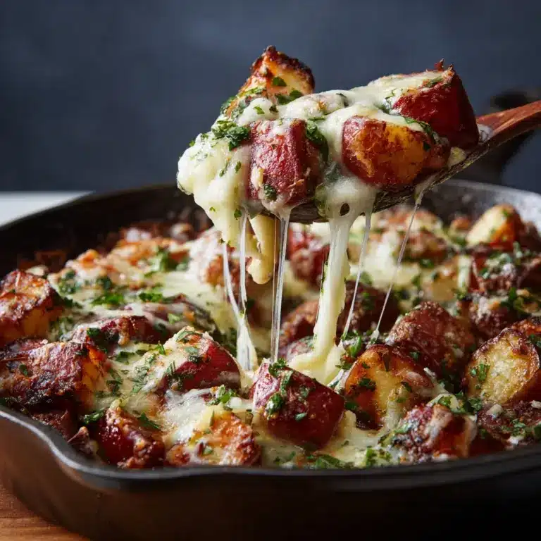 Garlic Parmesan Chicken and Potatoes Recipe