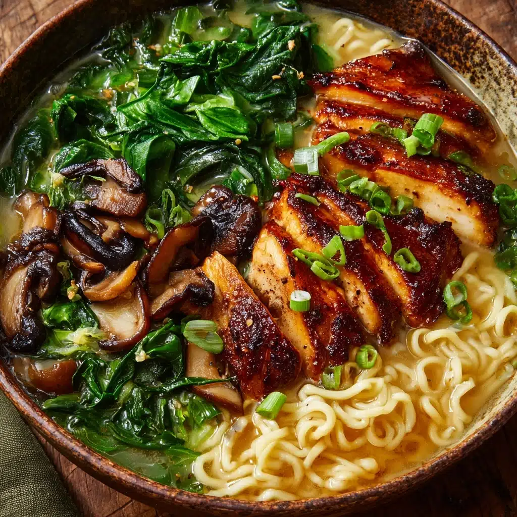 Ginger Glazed Chicken Ramen Recipe - Recipe Image