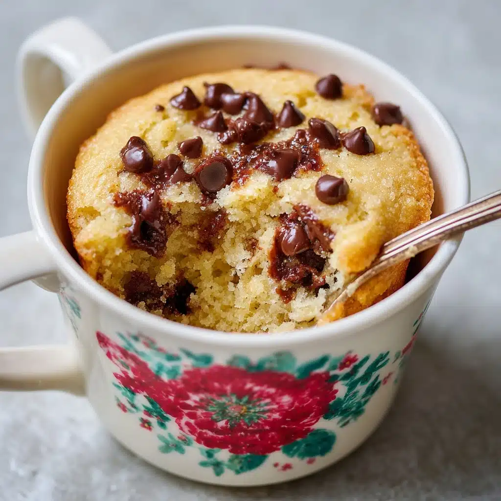 Chocolate Chip Mug Cake Recipe