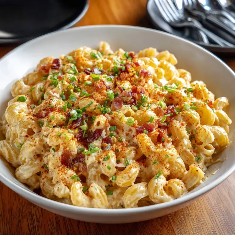 Creamy Deviled Egg Pasta Salad Recipe