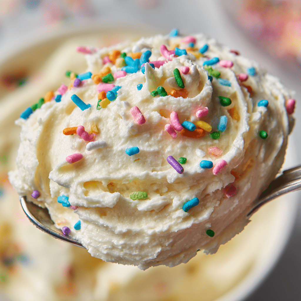Rainbow Protein Frosting Recipe - Recipe Image