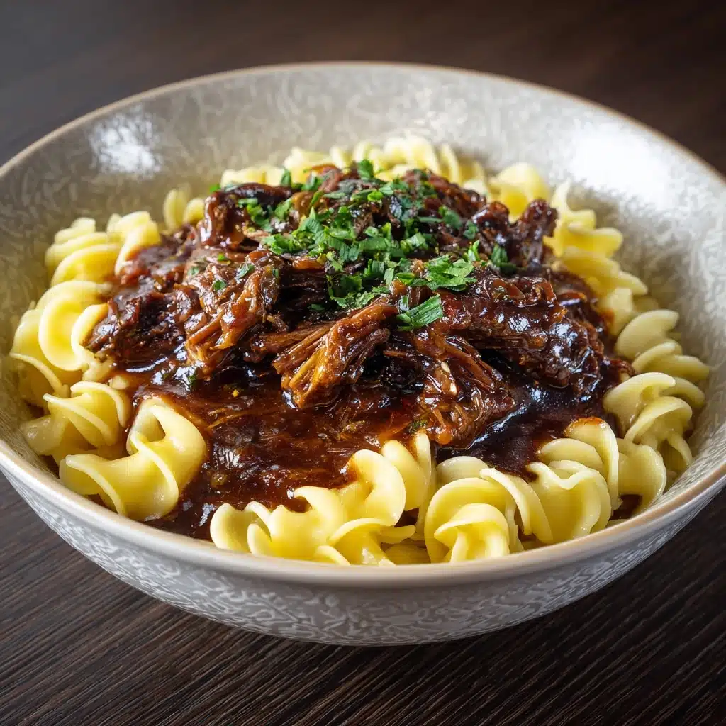 Slow Cooker Beef & Noodles Recipe - Recipe Image