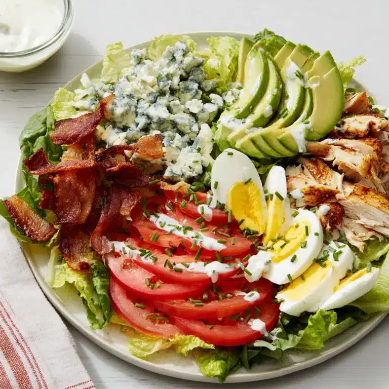 Keto Cobb salad with ranch dressing Recipe