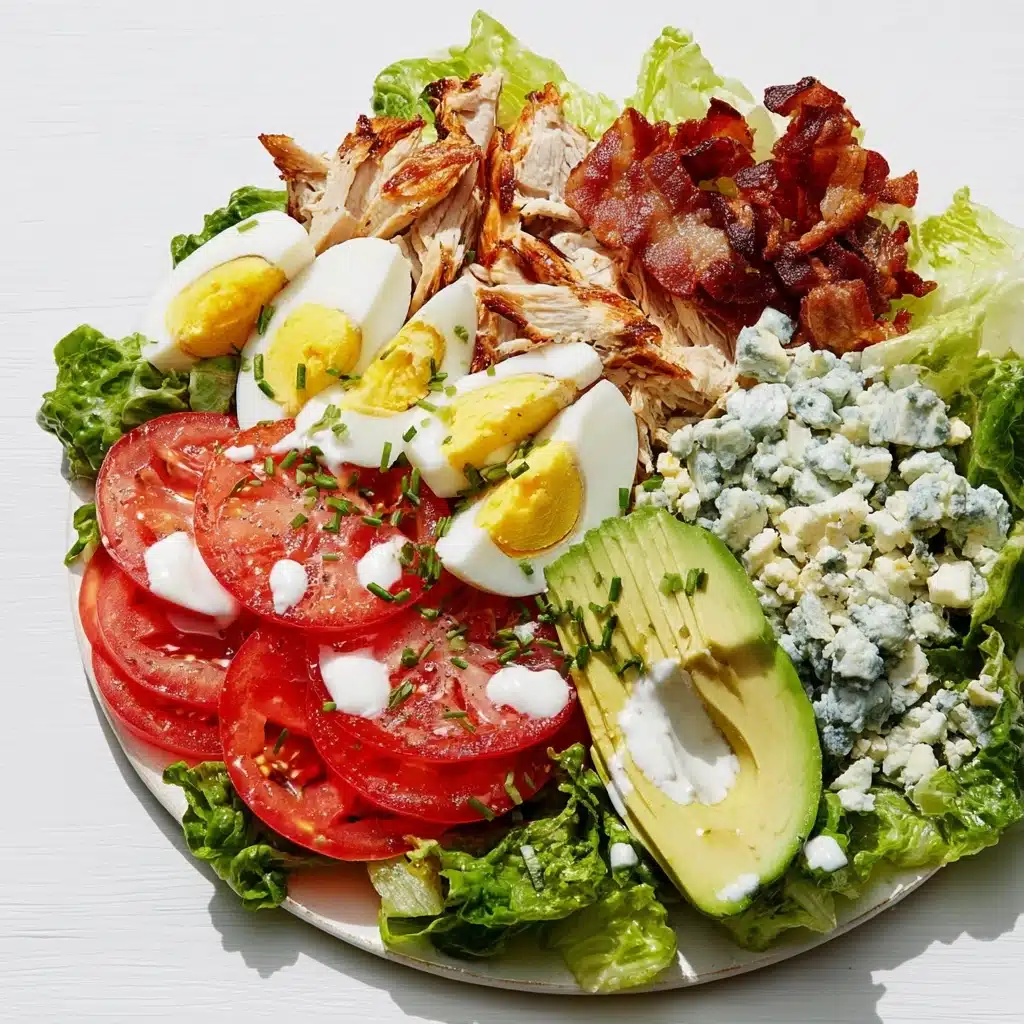 Keto Cobb salad with ranch dressing Recipe - Recipe Image
