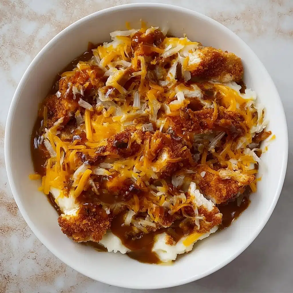 High Protein BBQ Ranch Chicken Bowl Recipe